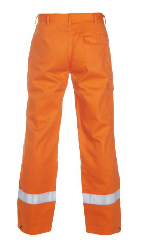 MEDDO MULTI CVC FLAME RETARDANT ANTI-STATIC TROUSER ORANGE