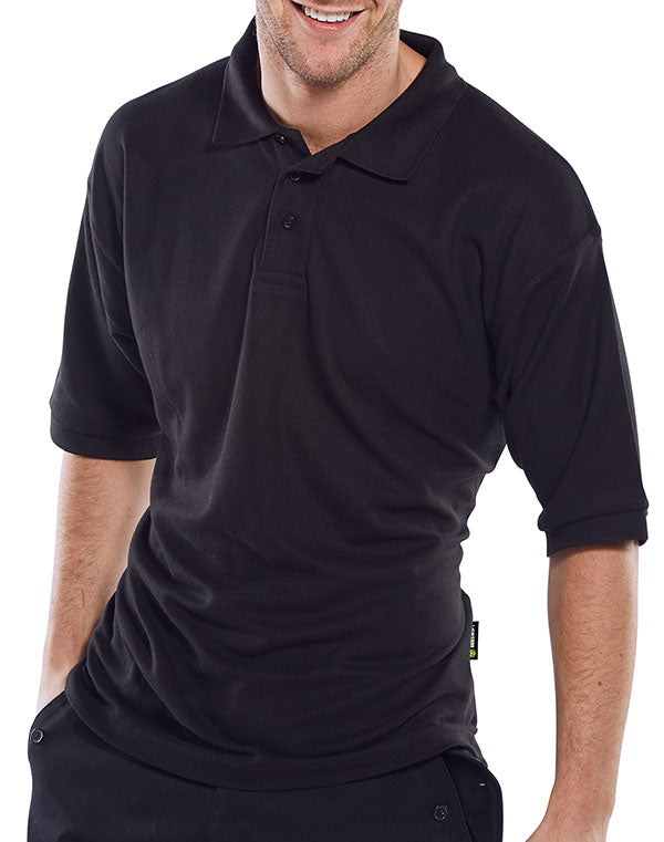 CLICK POLO SHIRT BLACK 5XL