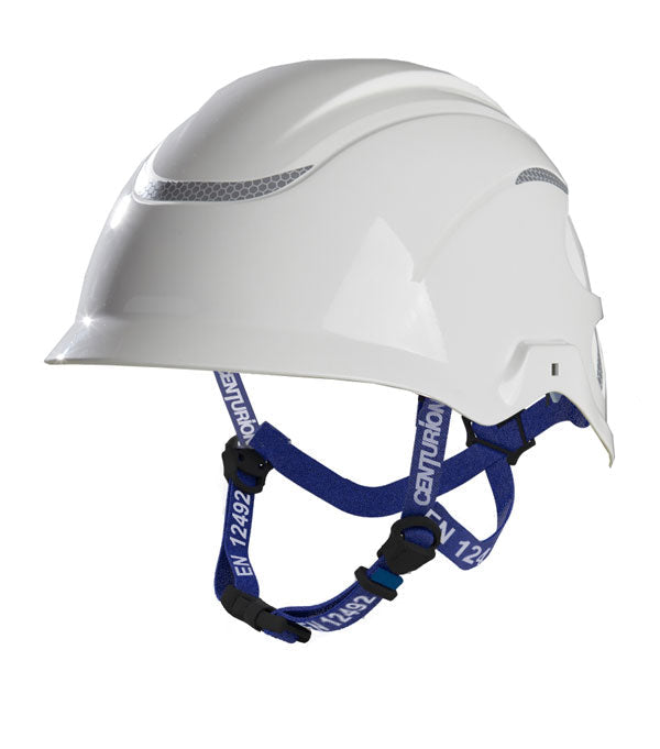 1125 REDUCED PEAK SLIP RATCHET HELMET WHITE
