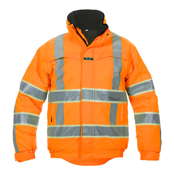 INDIA HIGH VISIBILITY GID PILOT JACKET ORANGE