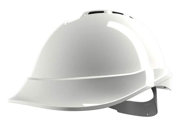 V-GARD 200 VENTED FAS-TRAC SAFETY HELMET WHITE