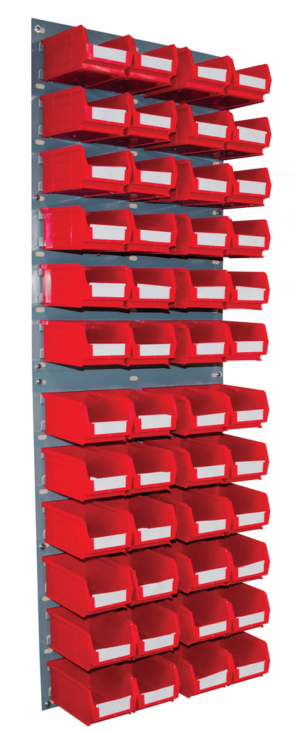 Topstore Louvre panel kit - 48 pick bin size TC2 - 2 Steel Louvre panels