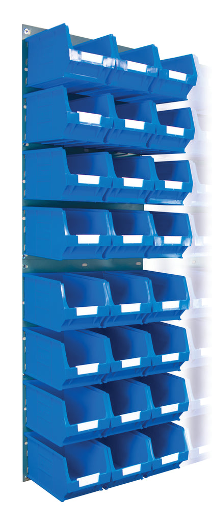 Topstore Louvre panel kit - 24 pick bin size TC3 - 2 Steel Louvre panels