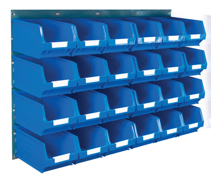 Topstore Louvre panel kit - 24 pick bin size TC3 - 2 Steel Louvre panels