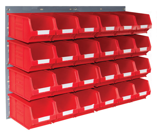 Topstore Louvre panel kit - 24 pick bin size TC3 - 2 Steel Louvre panels