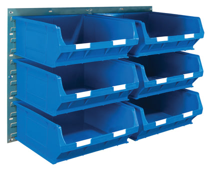 Topstore Louvre panel kit - 6 pick bin size TC6 - 2 Steel Louvre panels