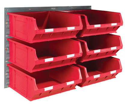 Topstore Louvre panel kit - 6 pick bin size TC6 - 2 Steel Louvre panels