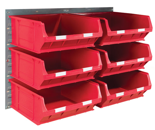 Topstore Louvre panel kit - 6 pick bin size TC6 - 2 Steel Louvre panels