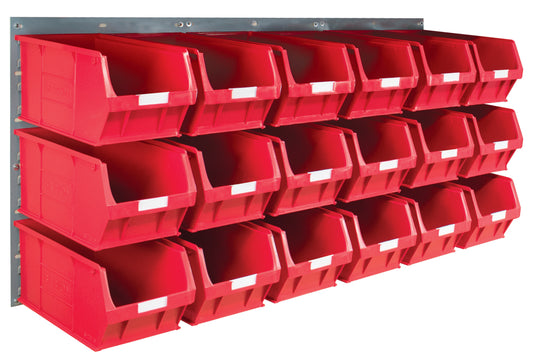 Topstore Louvre panel kit - 18 pick bin size TC5 - 3 Steel Louvre panels