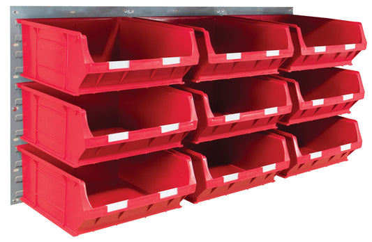 Topstore Louvre panel kit - 9 pick bin size TC6 - 3 Steel Louvre panels