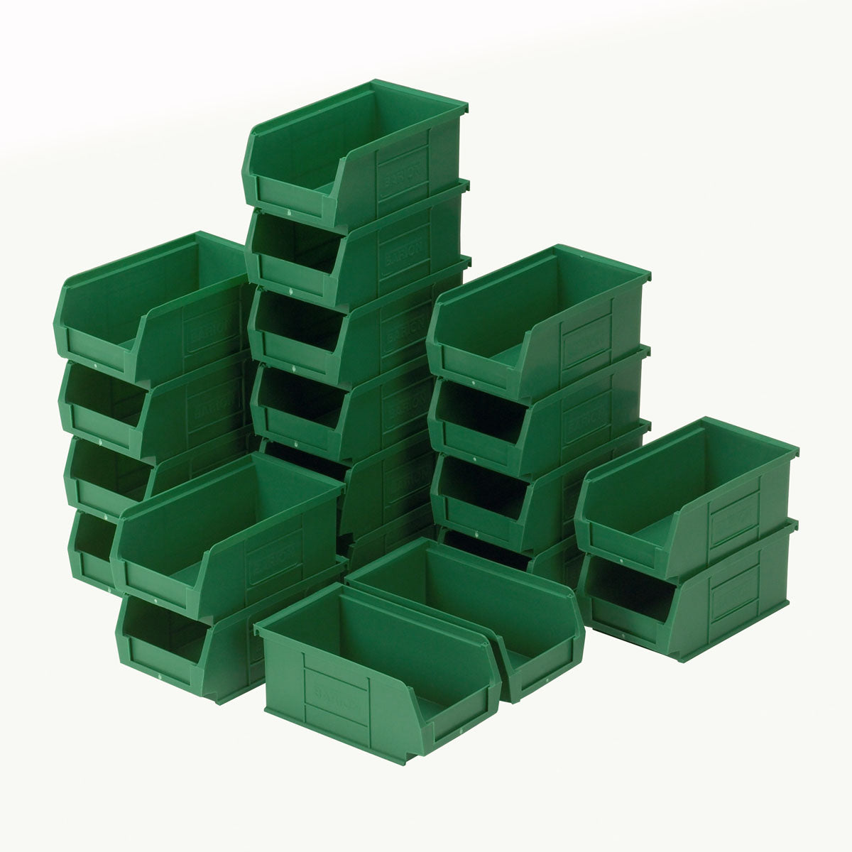 Barton Topstore Pick Bin Size TC2 - Pack 20 - Picking Bins - H75mm x W100mm x D165mm