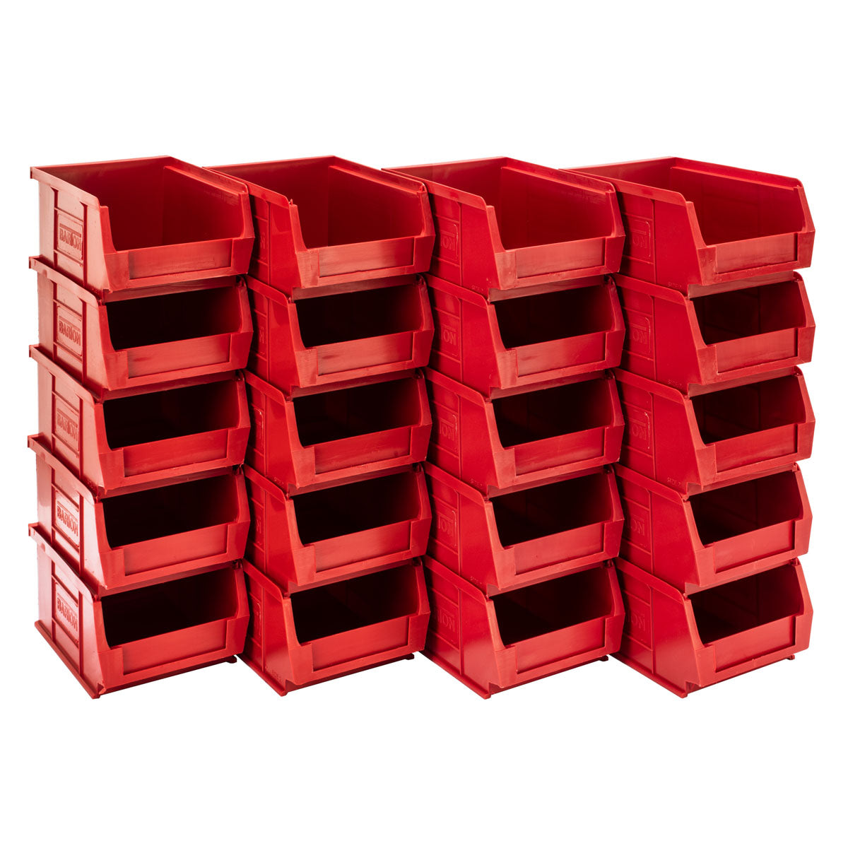Barton Topstore Pick Bin Size TC2 - Pack 20 - Picking Bins - H75mm x W100mm x D165mm