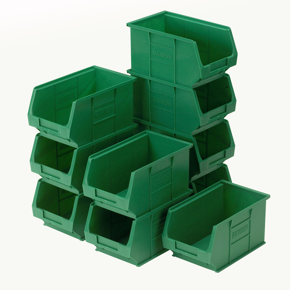 Barton Topstore Pick Bin Size TC3 - Pack 10 Picking Bins - H132mm x W150mm x D240mm