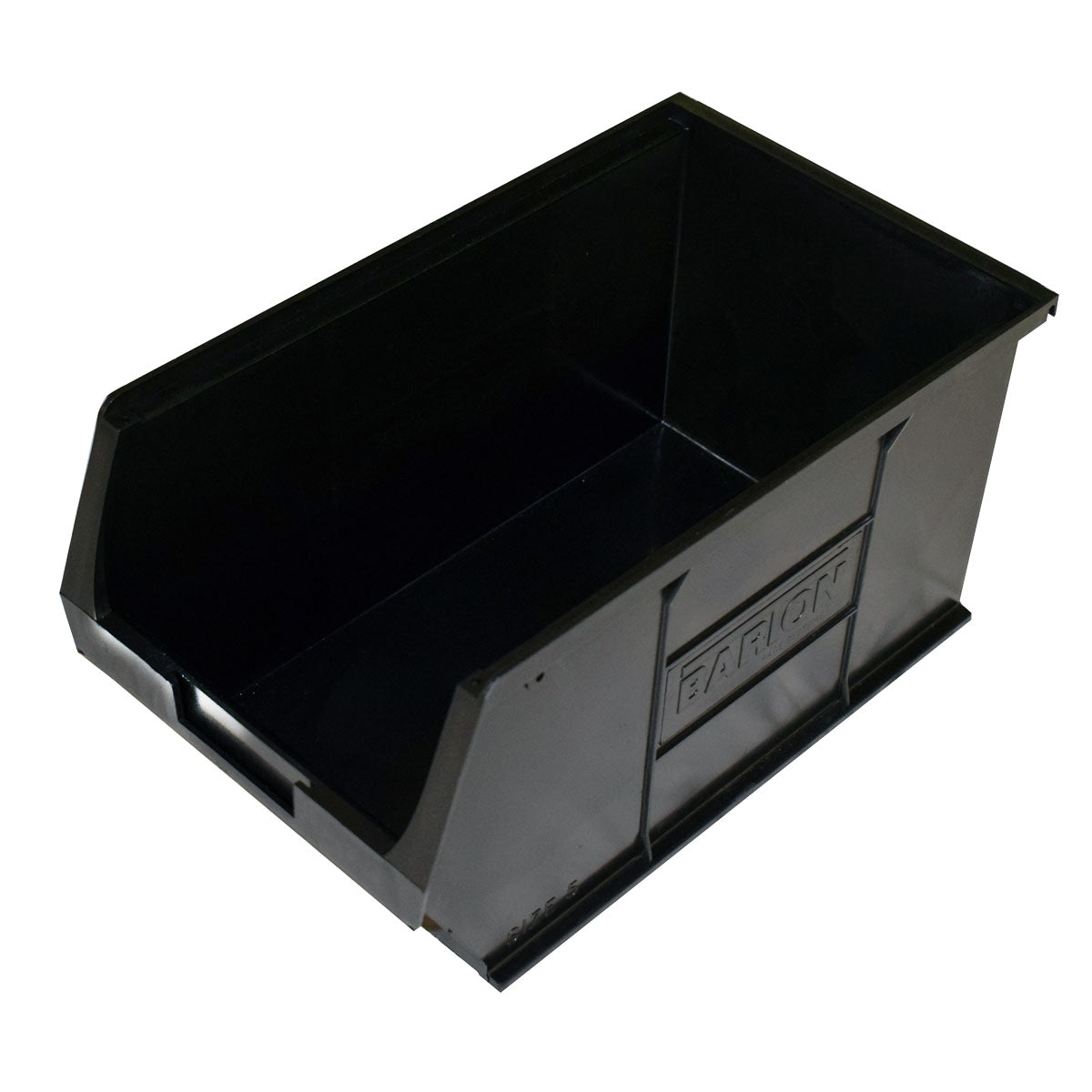 Barton Topstore Recycled Black Pick Bin Size TC5 - Pack 10 Picking Bins - H182mm x W205mm x D350mm