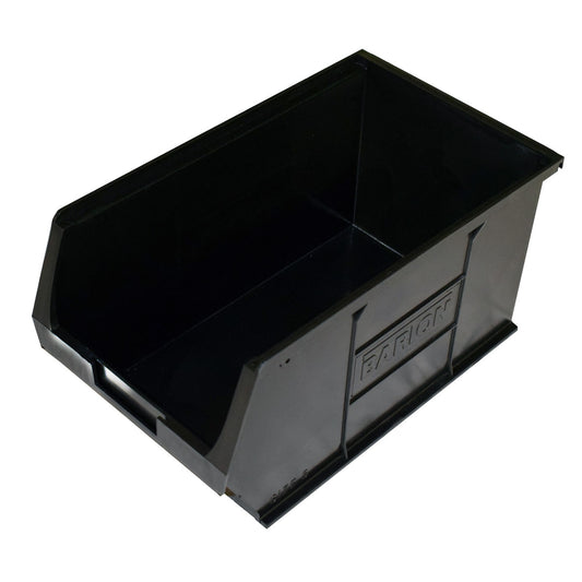 Barton Topstore Recycled Black Pick Bin Size TC5 - Pack 10 Picking Bins - H182mm x W205mm x D350mm