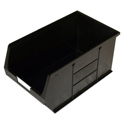 Barton Topstore Recycled Black Pick Bin Size TC5 - Pack 10 Picking Bins - H182mm x W205mm x D350mm