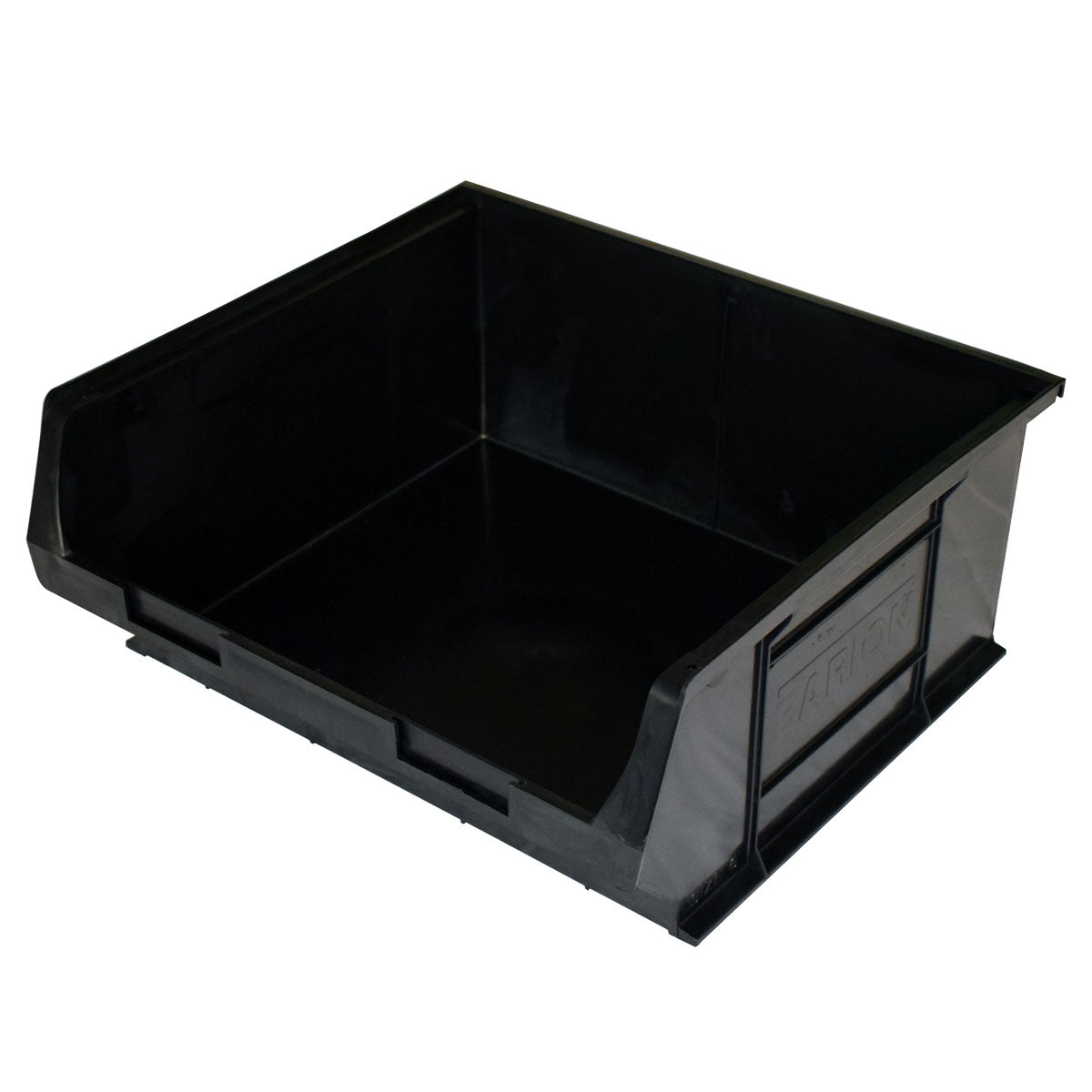 Barton Topstore Recycled Black Pick Bin Size TC6 - Pack 5 Picking Bins - H182mm x W420mm x D375mm