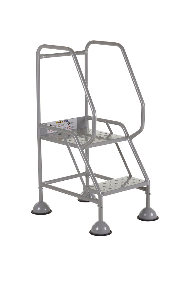 Lochs Box - Climb-It UK Domed Feet Steps - Grey