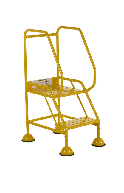 Lochs Box - Climb-It UK Domed Feet Steps - Yellow