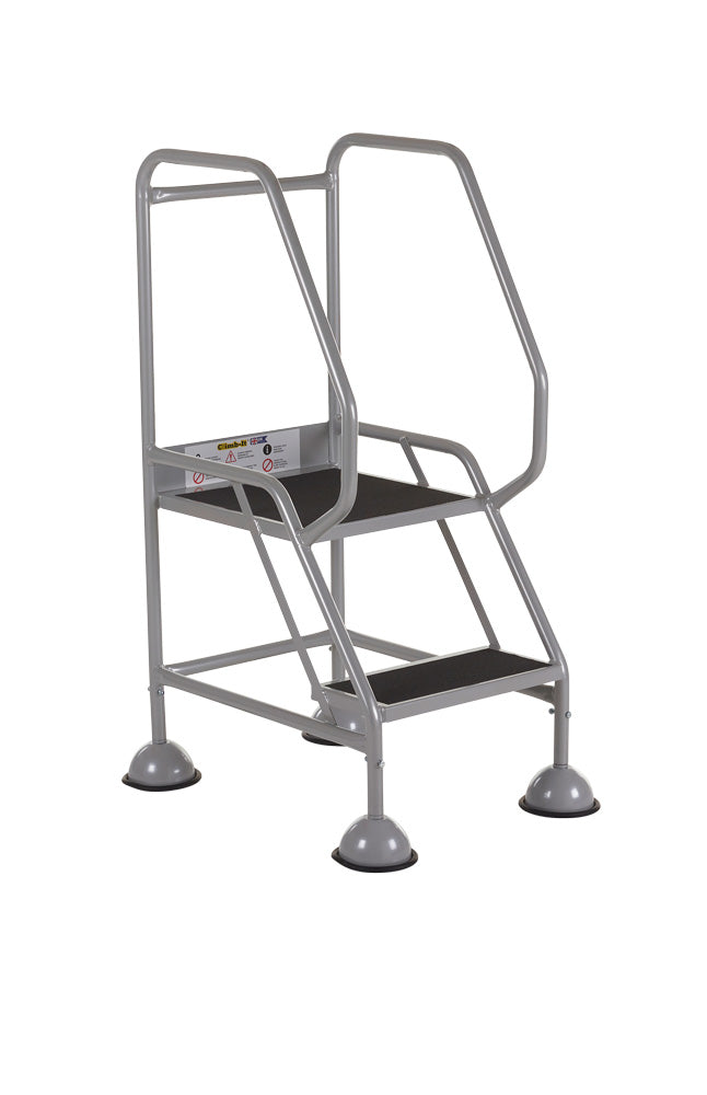 Lochs Box - Climb-It UK Domed Feet Steps - Grey
