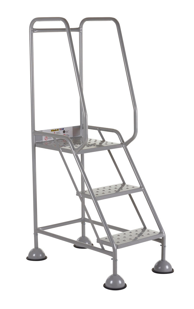 Lochs Box - Climb-It UK Domed Feet Steps - Grey