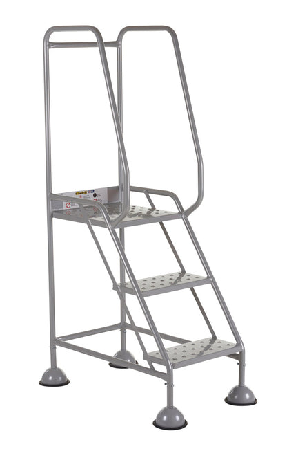 Lochs Box - Climb-It UK Domed Feet Steps - Grey