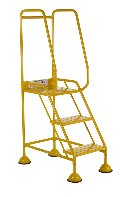 Lochs Box - Climb-It UK Domed Feet Steps - Yellow