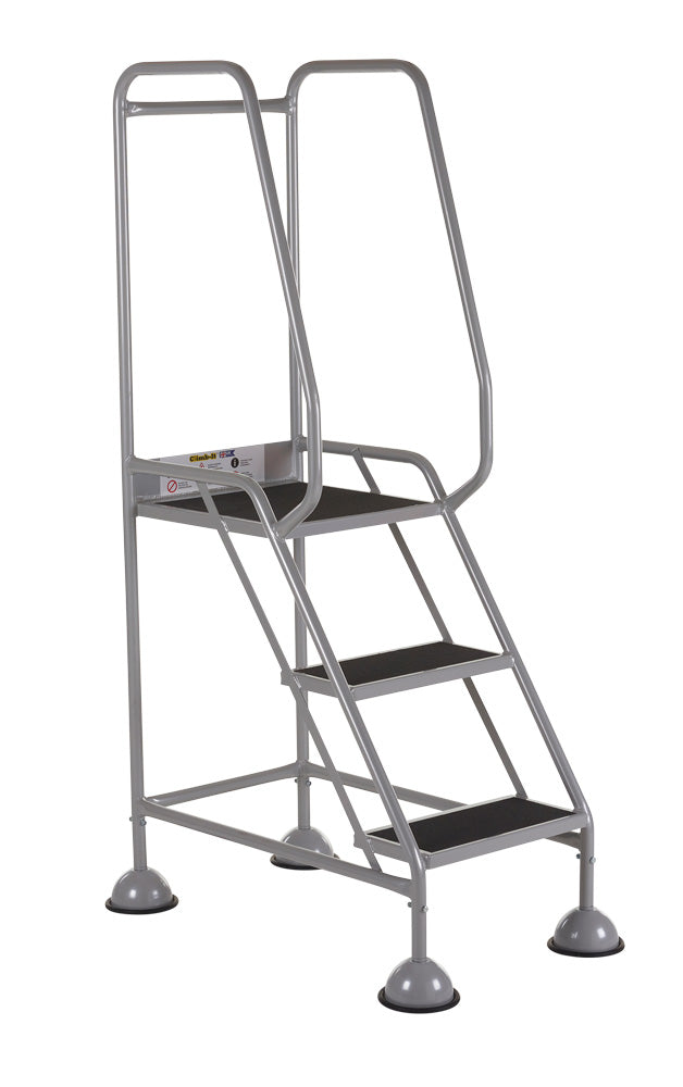 Lochs Box - Climb-It UK Domed Feet Steps - Grey