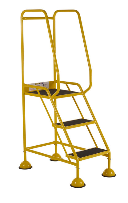 Lochs Box - Climb-It UK Domed Feet Steps - Yellow