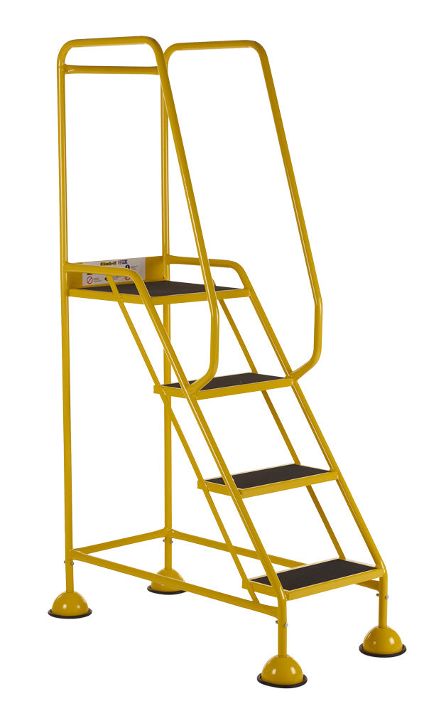 Lochs Box - Climb-It UK Domed Feet Steps - Yellow