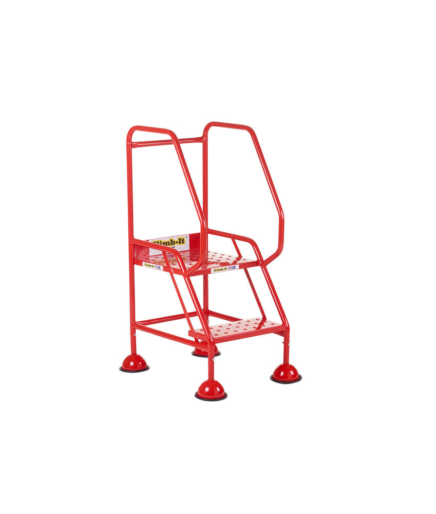 Lochs Box - Climb-It UK Domed Feet Steps - Red