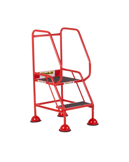 Lochs Box - Climb-It UK Domed Feet Steps - Red