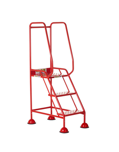 Lochs Box - Climb-It UK Domed Feet Steps - Red