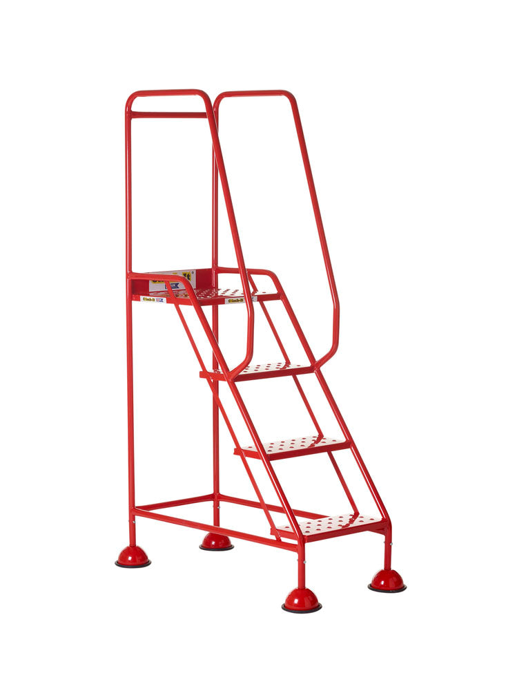 Lochs Box - Climb-It UK Domed Feet Steps - Red