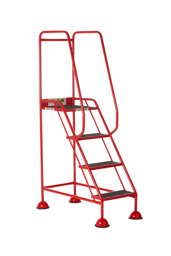 Lochs Box - Climb-It UK Domed Feet Steps - Red