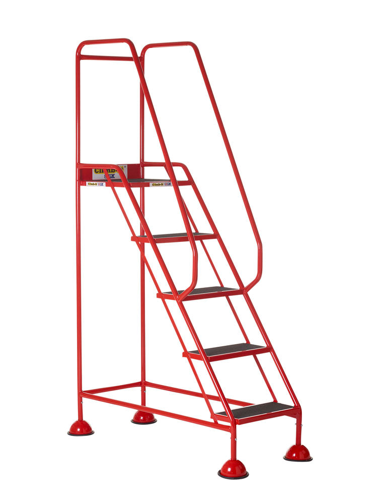 Lochs Box - Climb-It UK Domed Feet Steps - Red