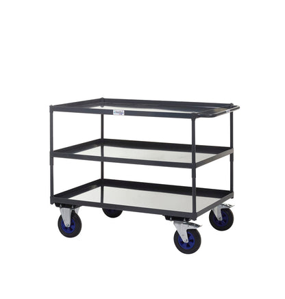 Apollo UK Table Top Shelf Trucks - Steel Shelves