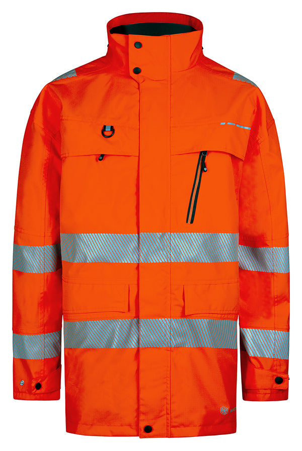 DELTIC HI-VIS ORANGE FOUL WEATHER JACKET ORANGE