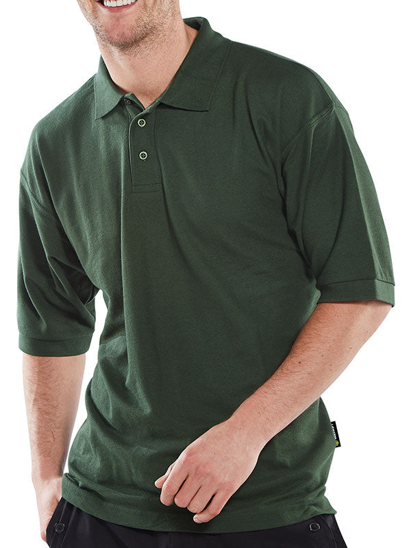 CLICK POLO SHIRT BOTTLE GREEN XL