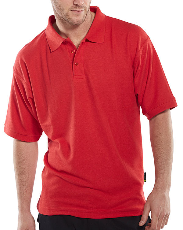 CLICK POLO SHIRT RED M