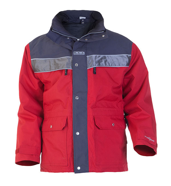 KIEL SNS WATERPROOF PARKA  RED/GREY